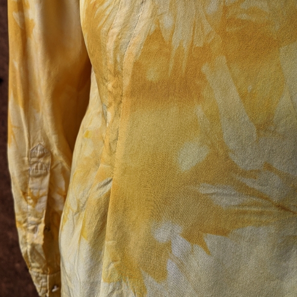 Ecodyed blouse Size 8. - Picture 3 of 5